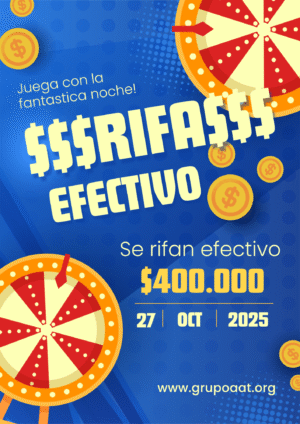 RIFA FLASH !! $400.000 - 27/10/2025 - LA FANTASTICA NOCHE